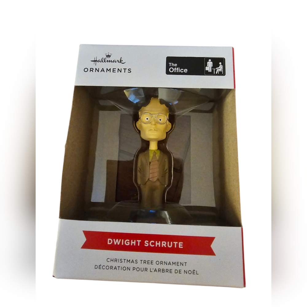 Hallmark The Office Dwight Schrute Christmas Ornament NIB Peacock TV Collectible